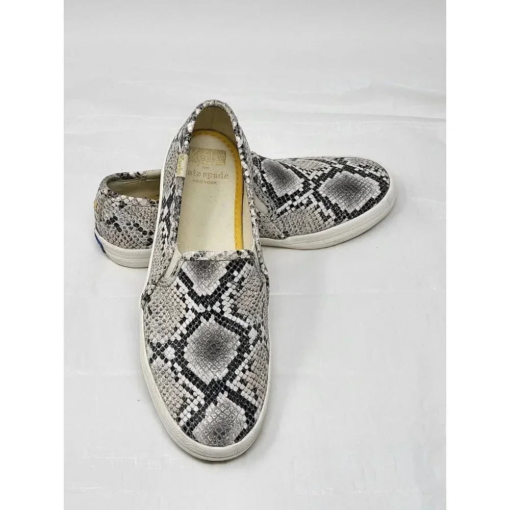 Keds for Kate Spade Sneaker Women's Snake Print Slip On Loafer Shoe size 6 - Picture 3 of 11